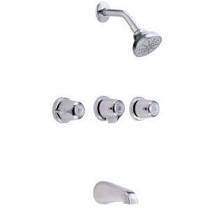 Gerber Classics™ Three Handle By-Pass Valve Body Tub & Shower Fitting