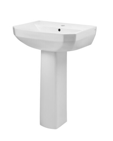 Viper 8 Centers Standard Pedestal Bathroom Sink - Bathroom Pedestal Sink Height