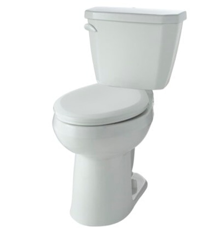 Viper 1 0 Gpf 12 Rough In Two Piece, Gerber Maxwell Round Front Toilet Seat